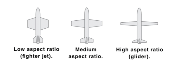 Aspect Ratio Wing Foil